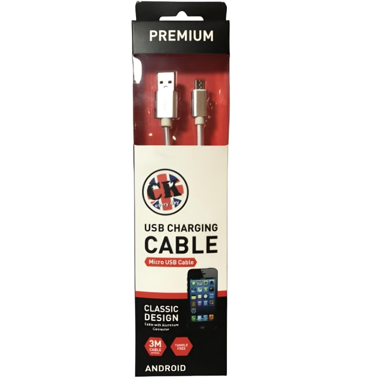 USB Charging Micro Classic Cable 3m USB Charging Micro Classic Cable 3m